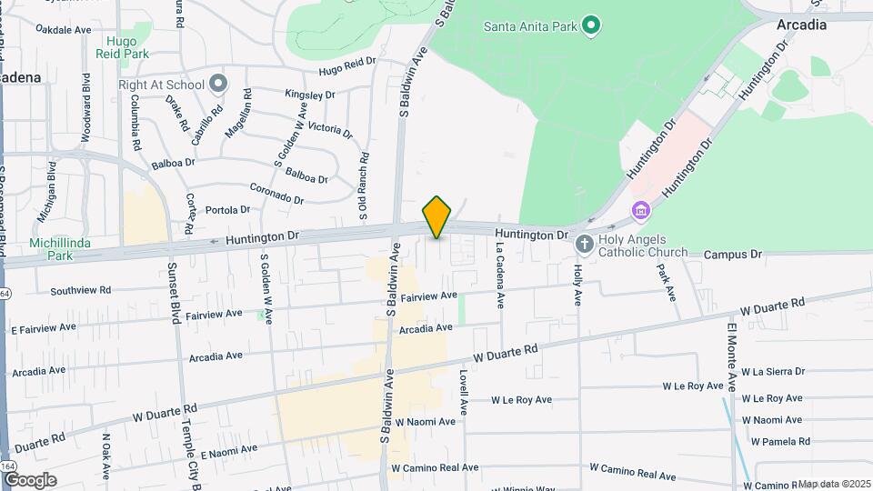 620-630 W Huntington Dr Mapa y Detalles de la Ubicación