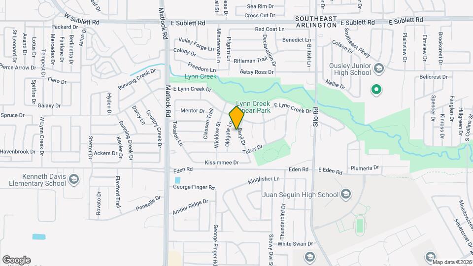 6610 Beryl Dr Map and Location Details