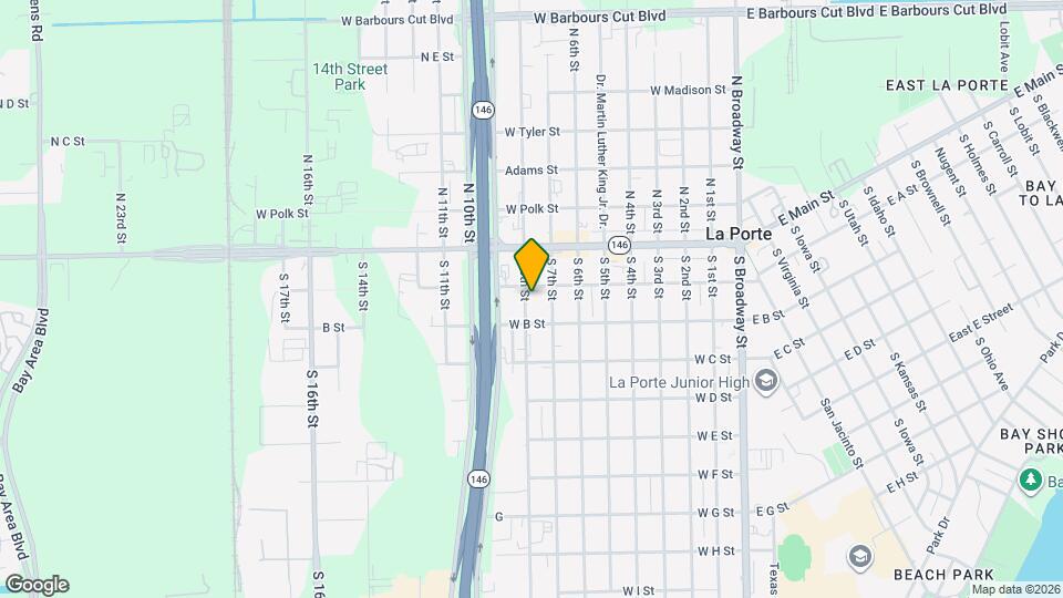 209 S 8th St Mapa y Detalles de la Ubicación