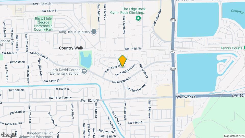 14568 SW 142nd Ct Cir S Map and Location Details