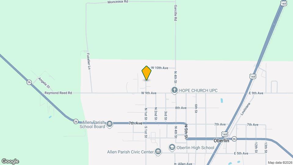 520 N 1st St, Unit 2 Map and Location Details