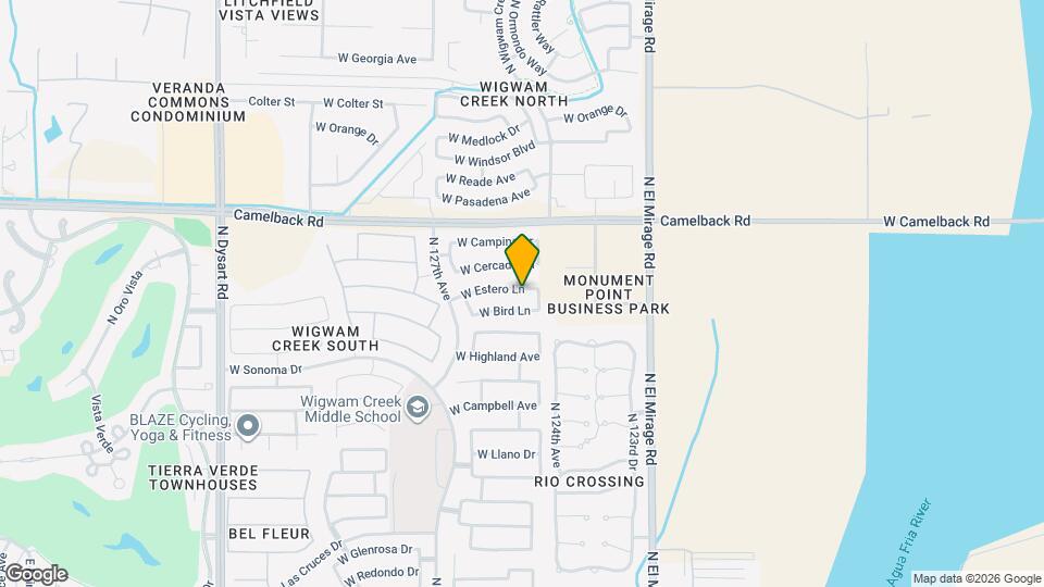 12519 W Estero Ln Mapa y Detalles de la Ubicación