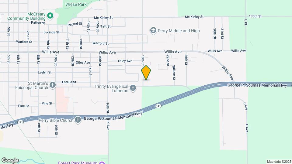 710 Iowa St Mapa y Detalles de la Ubicación