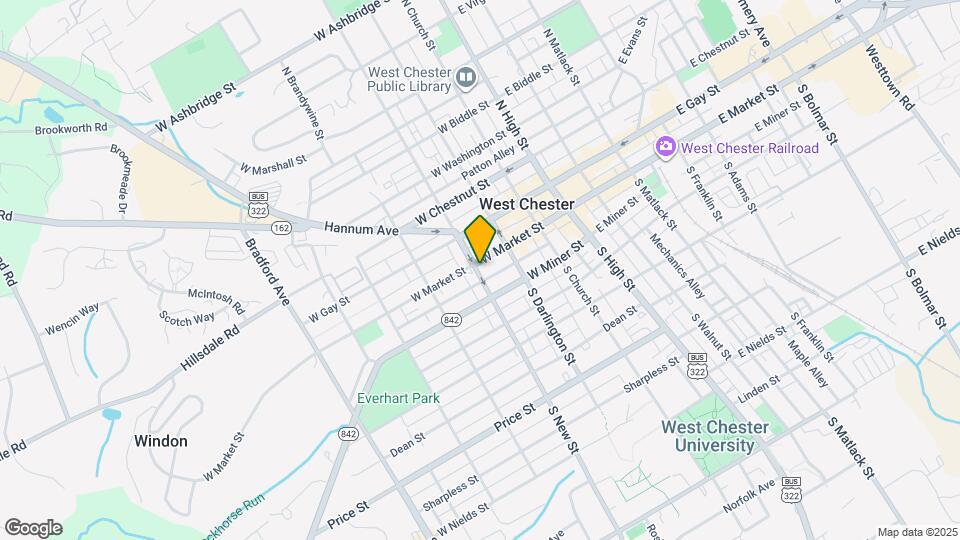 236 W Market St Map and Location Details