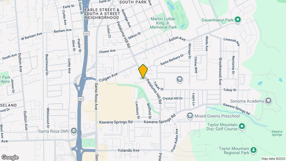 Colgan Creek Cottages Map and Location Details