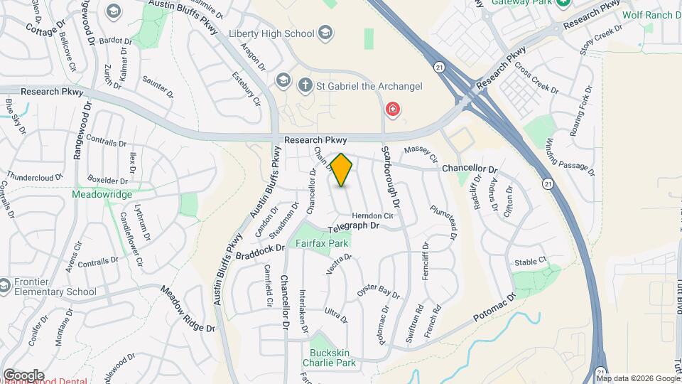 8310 Turkey Run Dr Map and Location Details