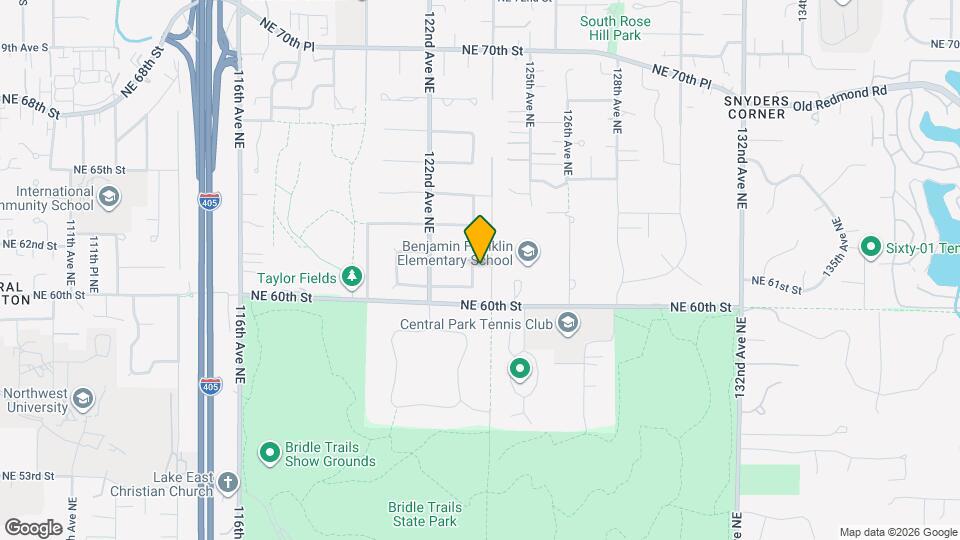 6116 123rd Ave NE Mapa y Detalles de la Ubicación