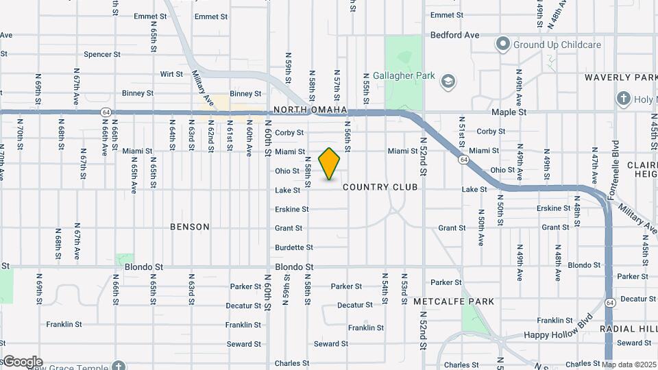 5624 Lake St Map and Location Details