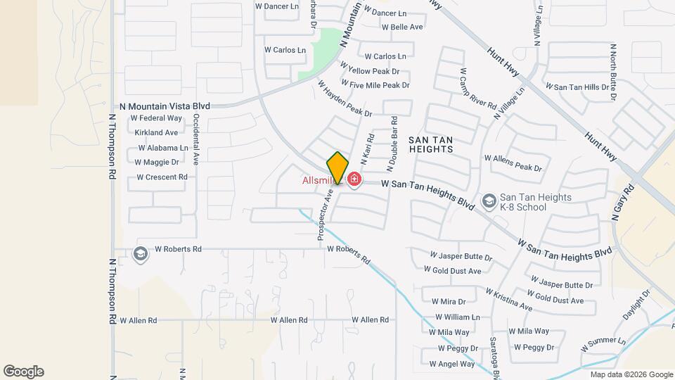 33024 N Madison Way Dr Map and Location Details