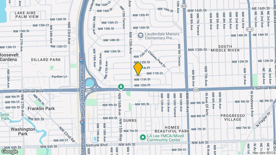 1413 NW 11th St Map and Location Details