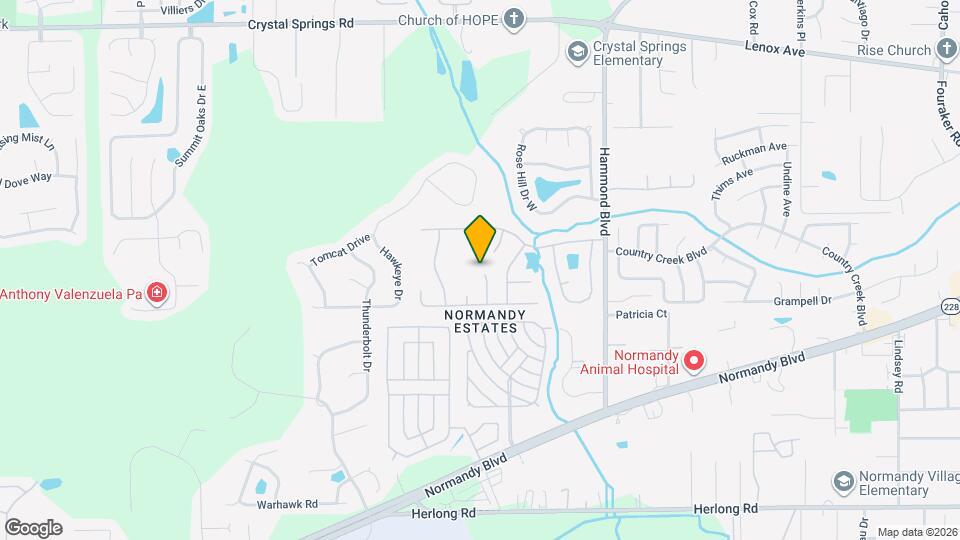 1568 Saddlebrook Ln Mapa y Detalles de la Ubicación