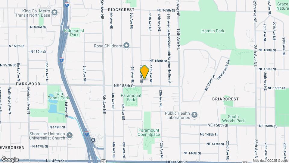 15516 10th Ave NE Map and Location Details