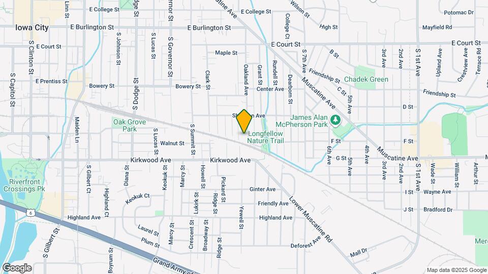 840 Maggard St Map and Location Details