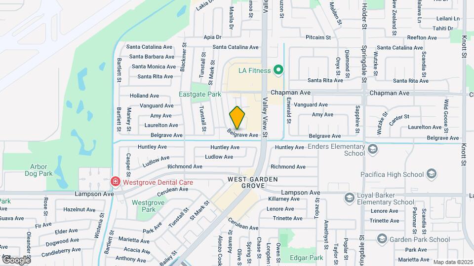 5851 Belgrave Ave Map and Location Details