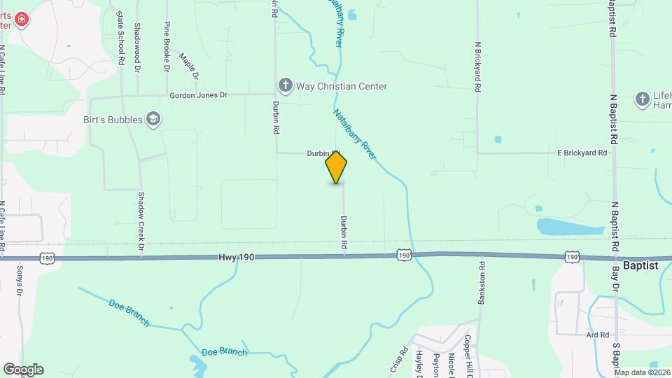 45129 Durbin Rd Map and Location Details