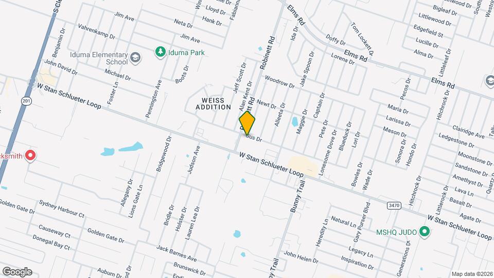 3804 Gus Dr Map and Location Details