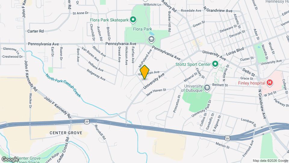 2680 Beverly Ave Mapa y Detalles de la Ubicación