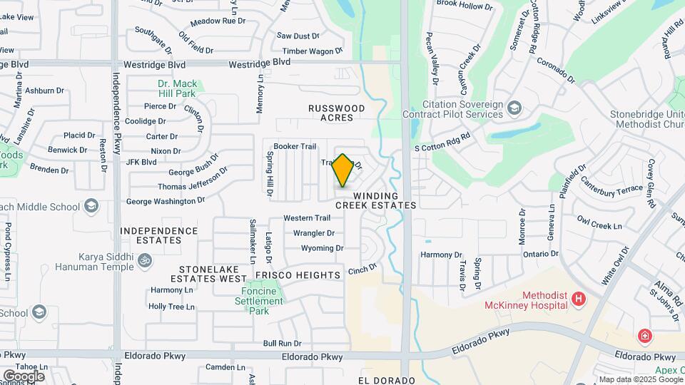 15848 Meadow Spring Dr Map and Location Details