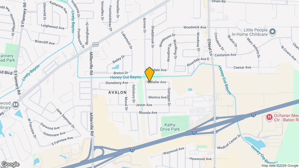 15222 Schafer Ave Map and Location Details