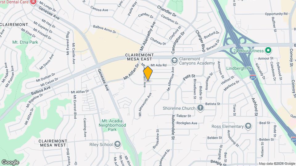 6222 Mount Aguilar Dr Rentals in San Diego, CA