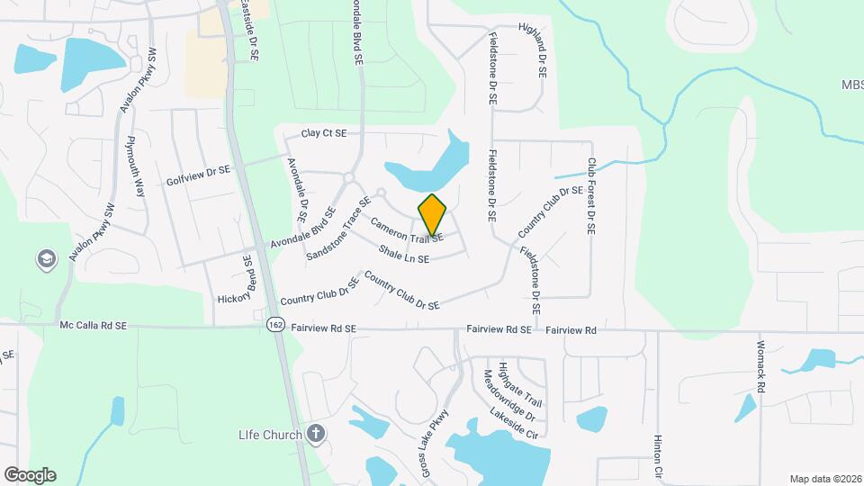 3850 Cameron Trail SE Mapa y Detalles de la Ubicación