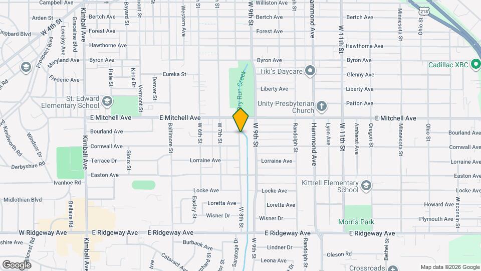 2113 W 8th St Map and Location Details