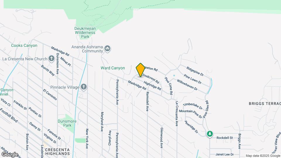 3035 Highridge Rd Map and Location Details