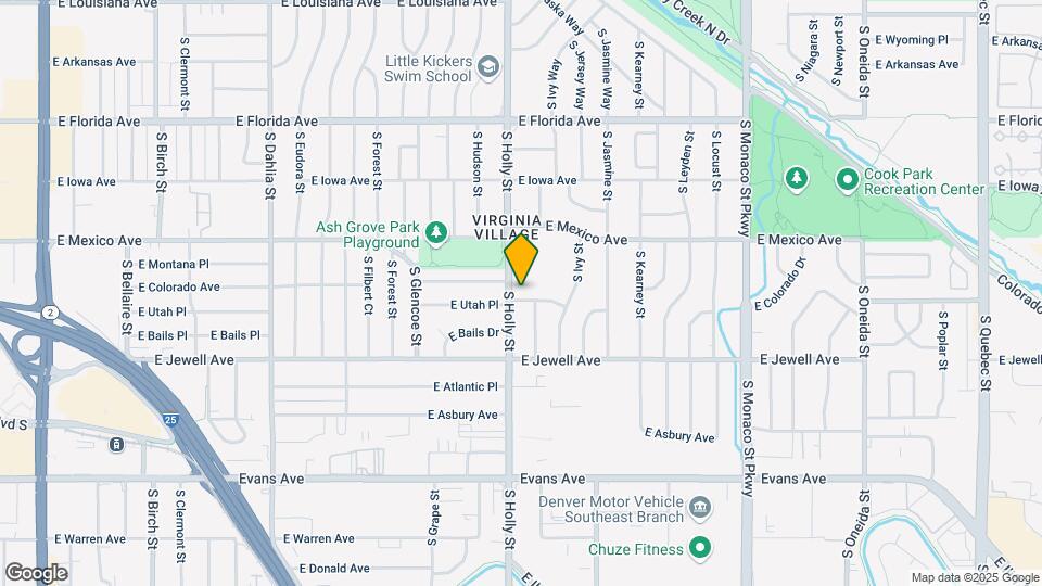 5601 E Colorado Ave Map and Location Details