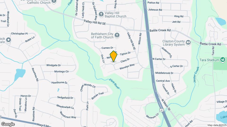 454 Clara Dr Map and Location Details