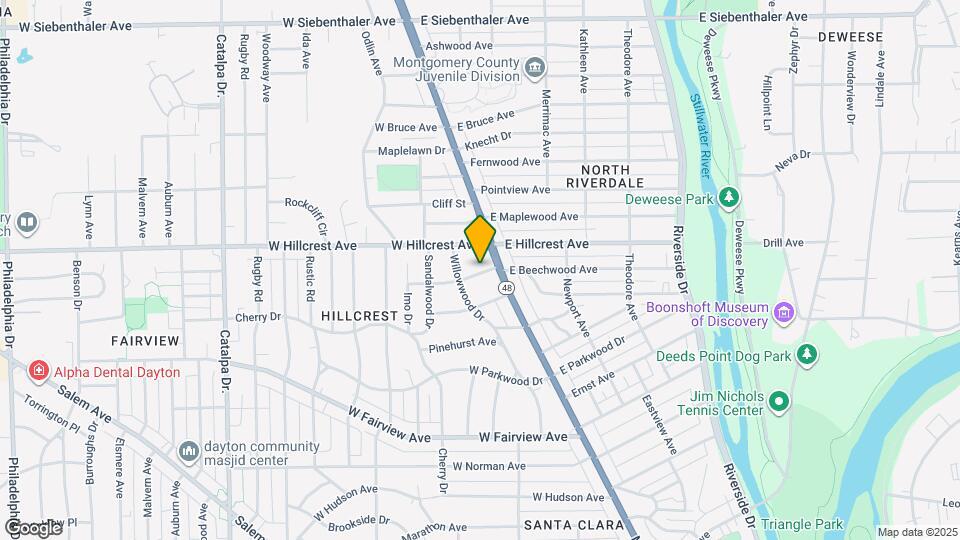 21 W Beechwood Ave Mapa y Detalles de la Ubicación