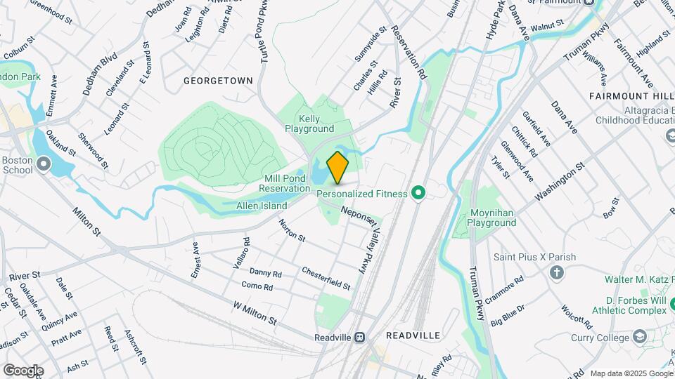 7 Readville St Mapa y Detalles de la Ubicación