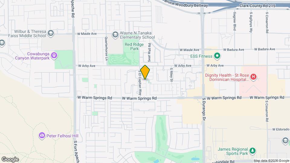 8975 Spring Peeper Ave Map and Location Details
