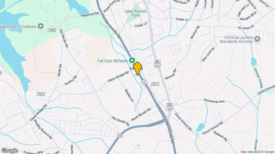 2357 Hendersonville Rd Map and Location Details