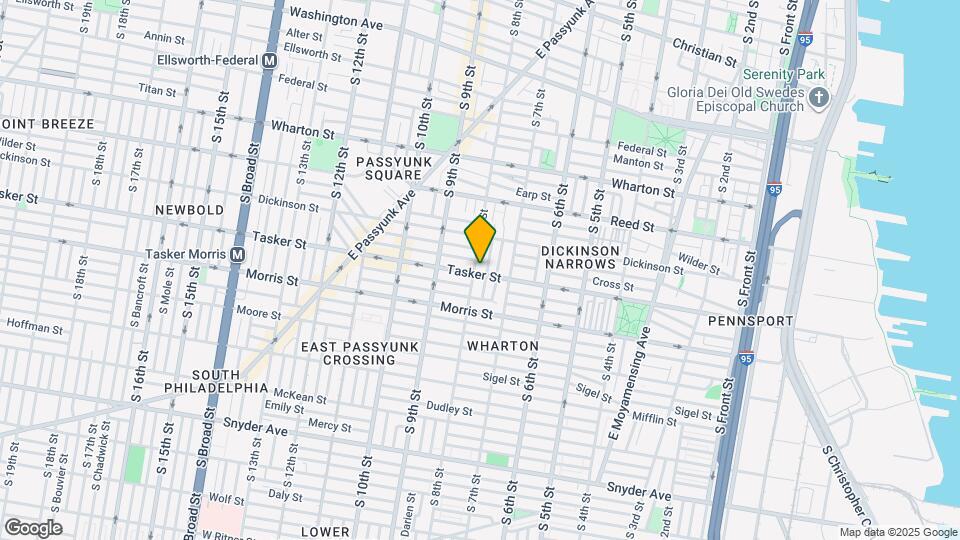 732 Tasker St Map and Location Details