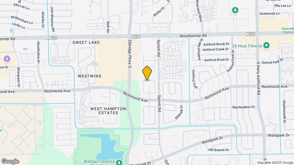 2818 Crest Park Dr Map and Location Details