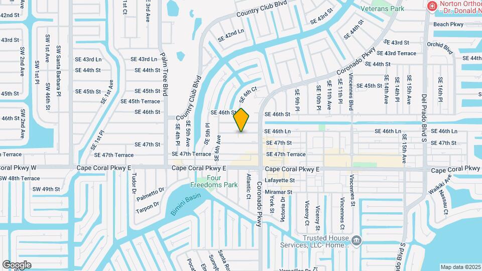 704 SE 46th Ln Map and Location Details