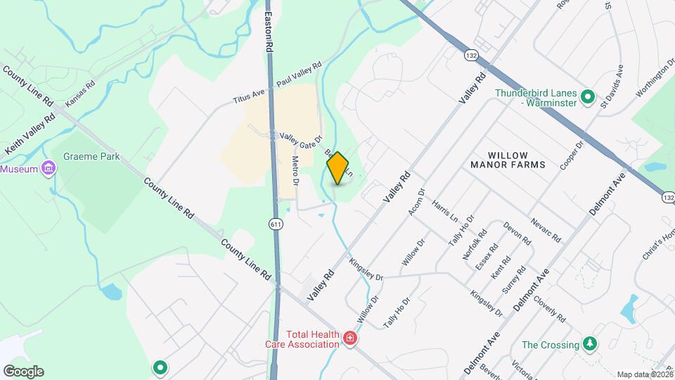 1700 Beacon Ln Map and Location Details