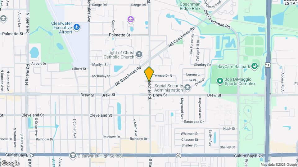 Coral Cove Apartments Mapa y Detalles de la Ubicación