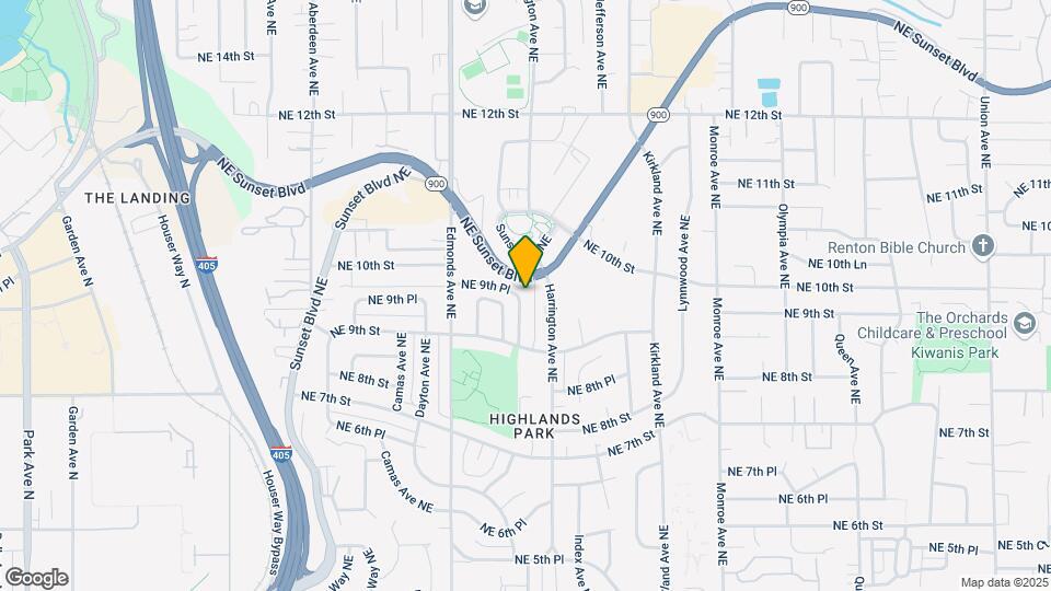 922 Glennwood Ave NE Map and Location Details