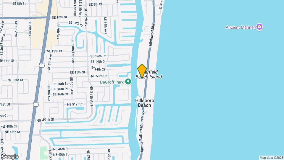 Rosewood Residences Hillsboro Beach Map and Location Details