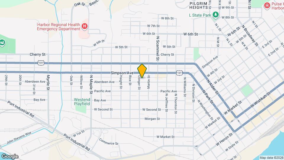 1816 Aberdeen Ave Mapa y Detalles de la Ubicación