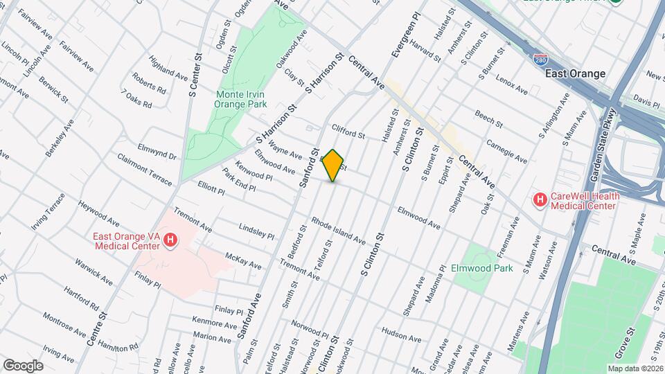 289 Elmwood Ave Map and Location Details