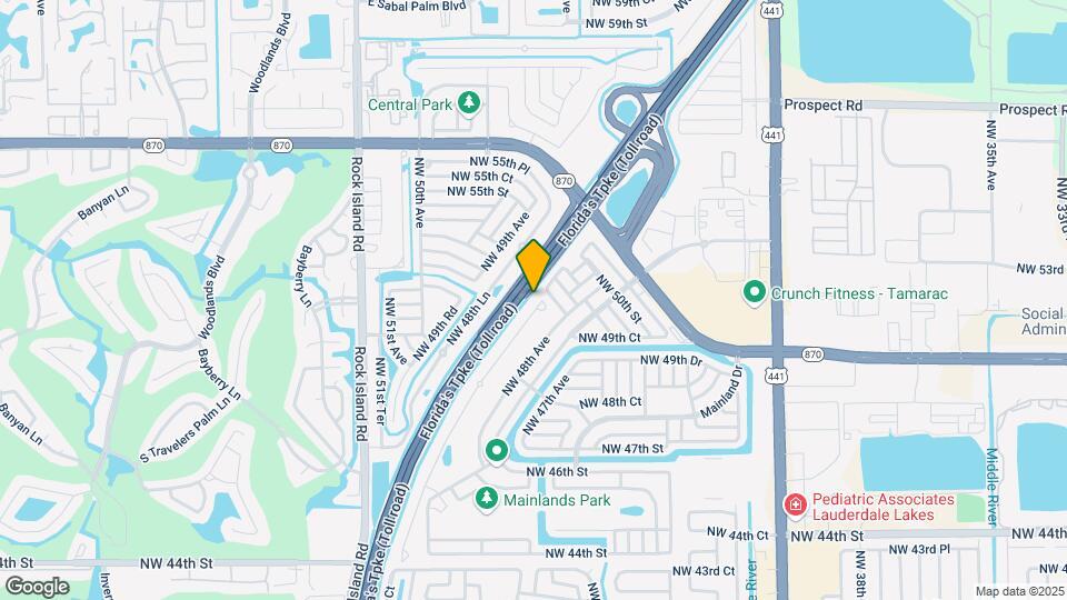 4945 NW 48th Ter Map and Location Details