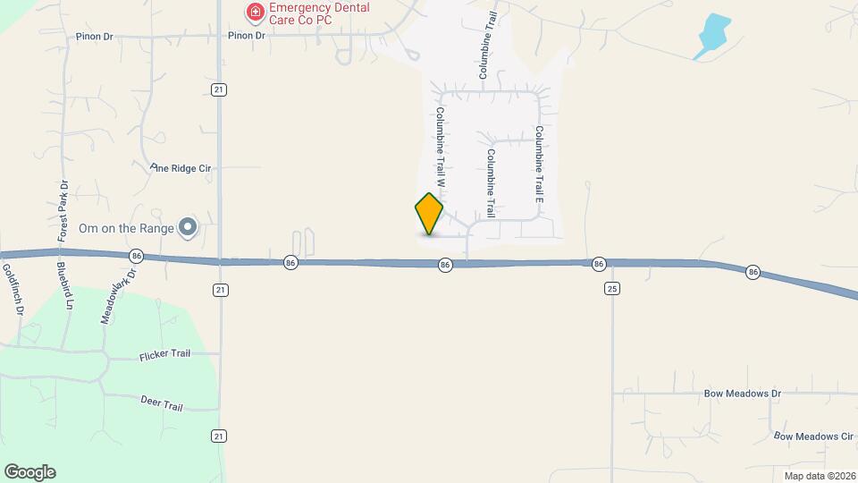 34089 Overland Loop Map and Location Details