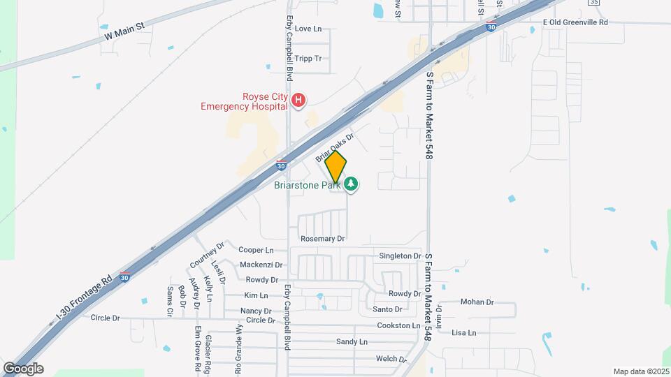 1304 Cyprus Dr Map and Location Details