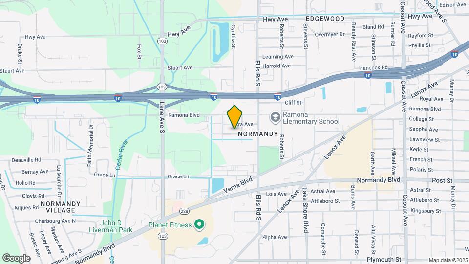 5687 Atlee Ave Map and Location Details