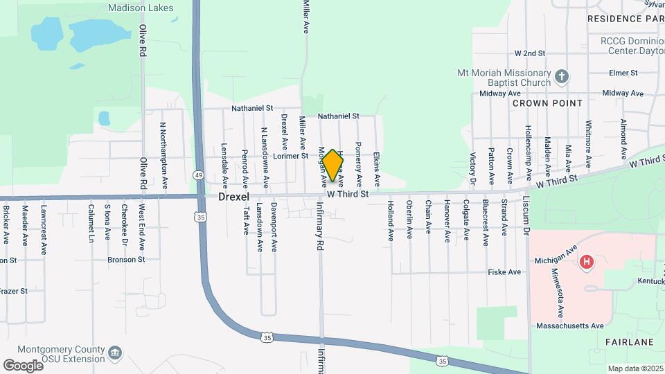 5487 W 3rd St Mapa y Detalles de la Ubicación