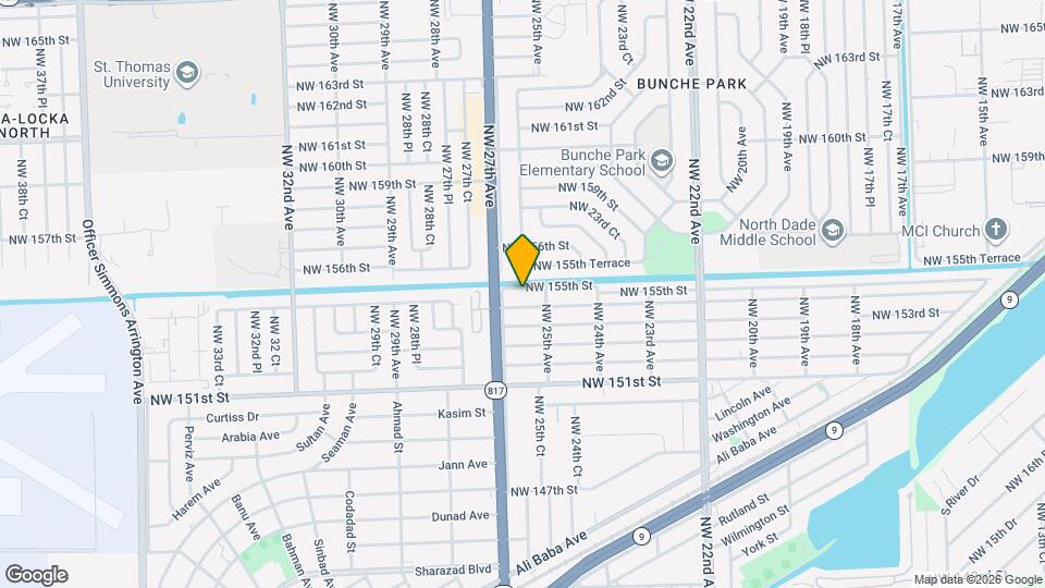 2540 NW 155th St Map and Location Details