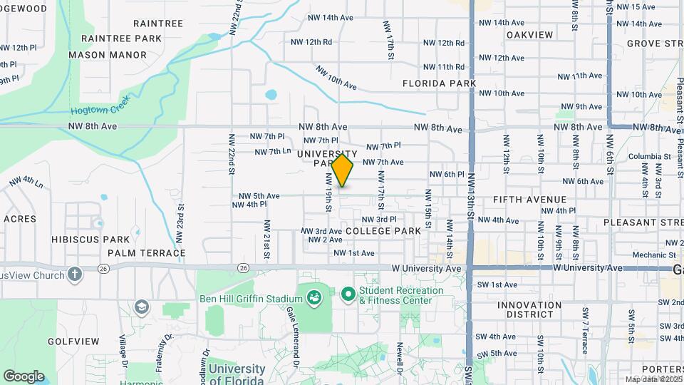 1824 NW 5th Ave Map and Location Details