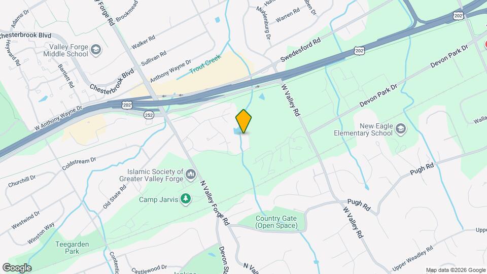 517 Old Forge Crossing Map and Location Details